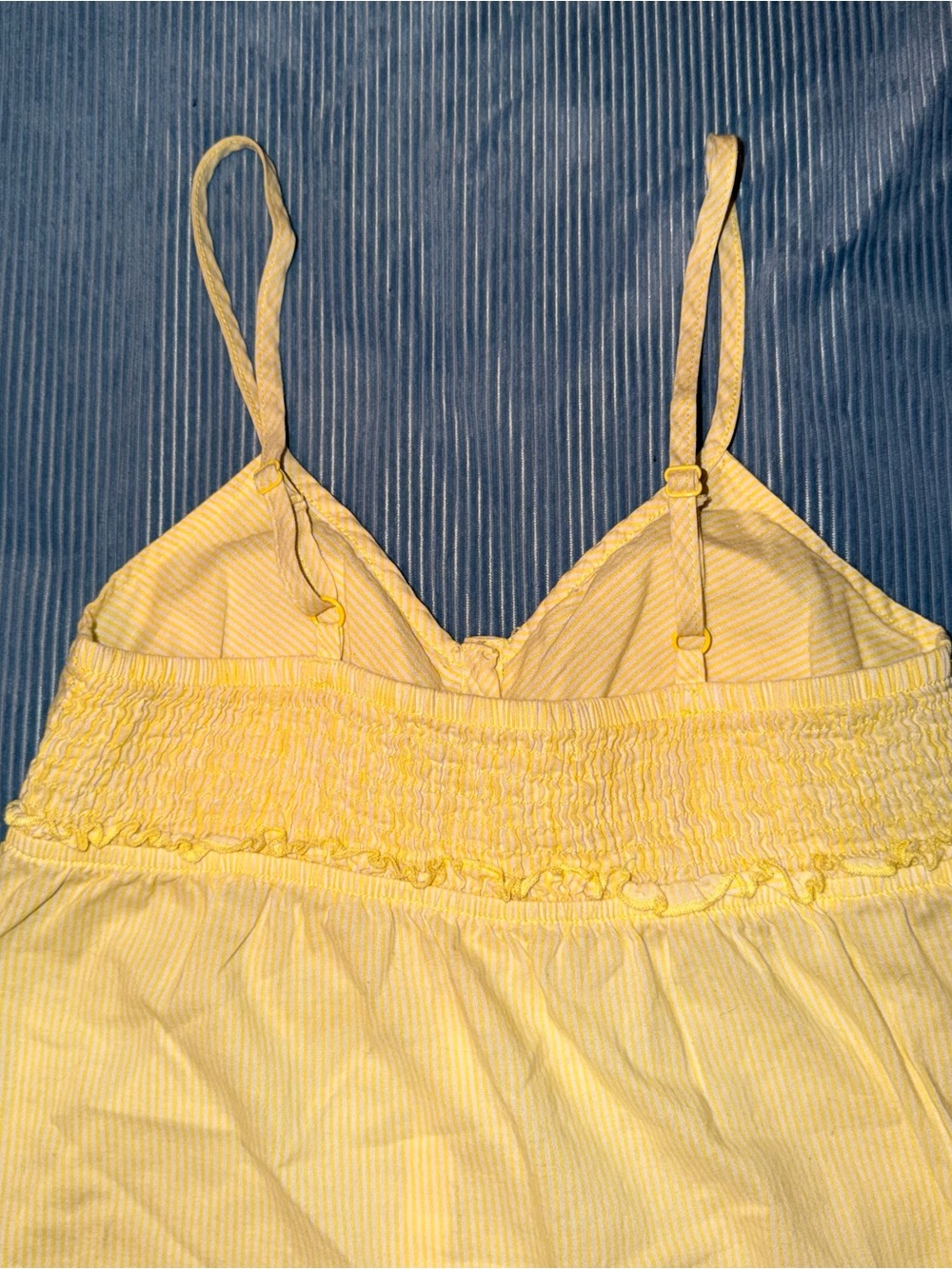 Yellow Ruffle-Trim Cami Top - Picture 5 of 10